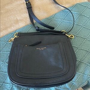 Marc Jacobs Elegant Black Crossbody Bag